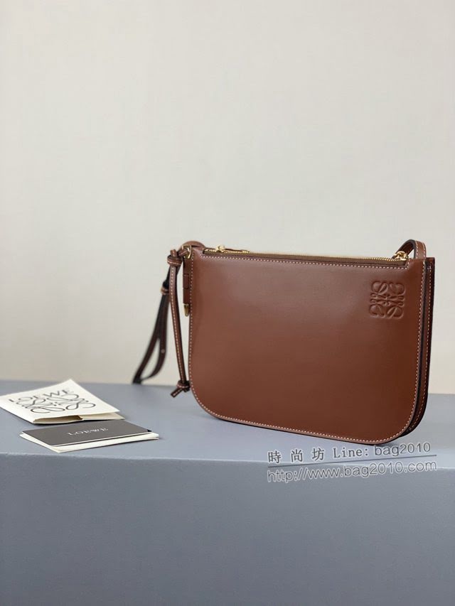 LOEWE包包 羅意威Gate double Zip Pouch斜挎包 10186  tcl1066